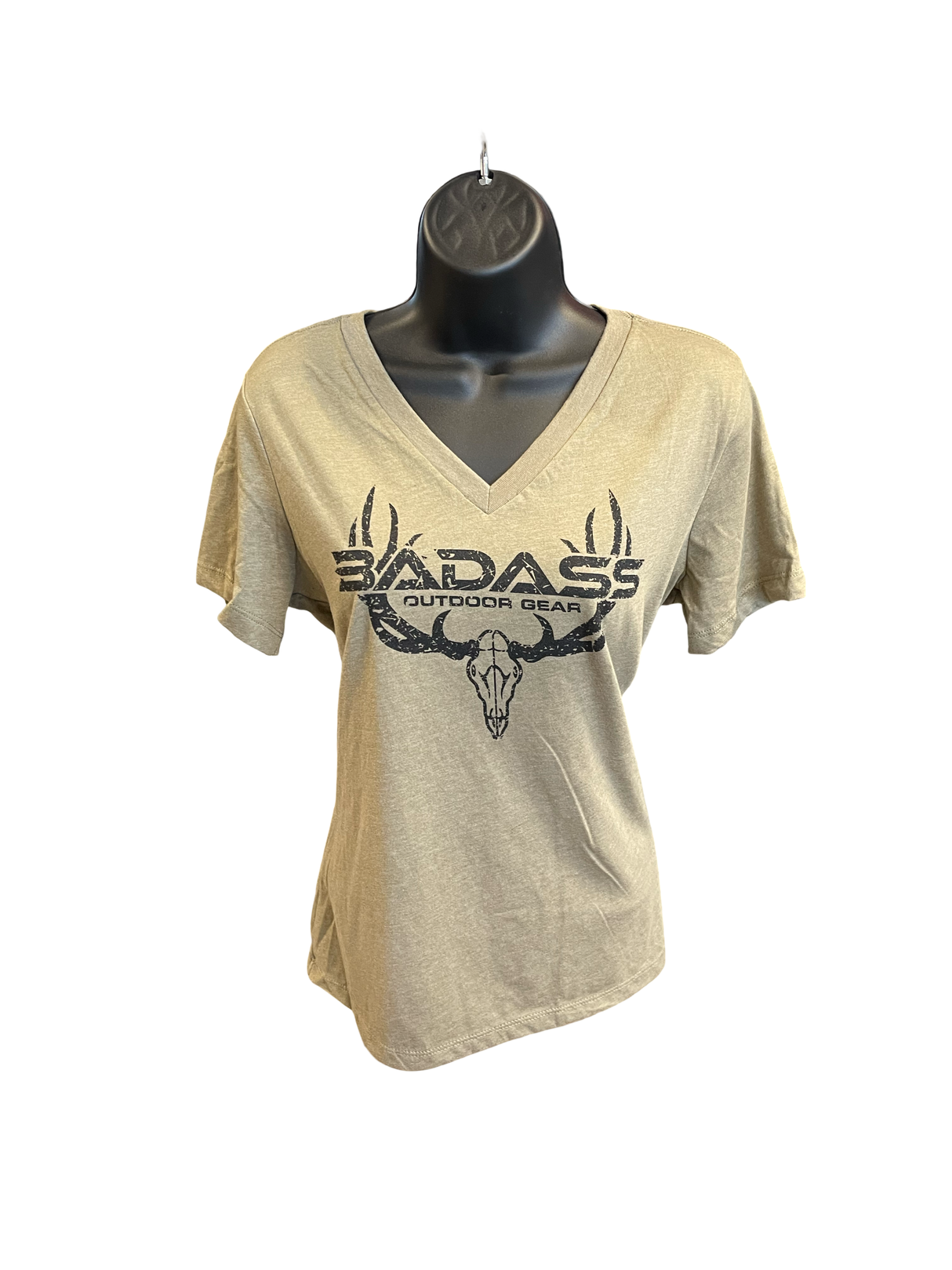 Badass Outdoor Gear Ladies Distressed T-Shirt