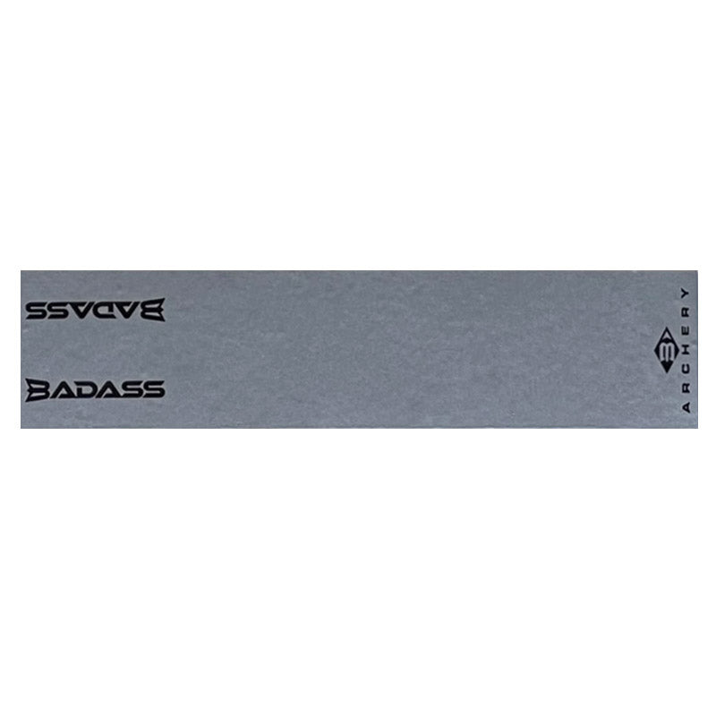 Badass Outdoor Gear 4mm Hunting Arrow Wraps - Silver Color Arrow Wraps