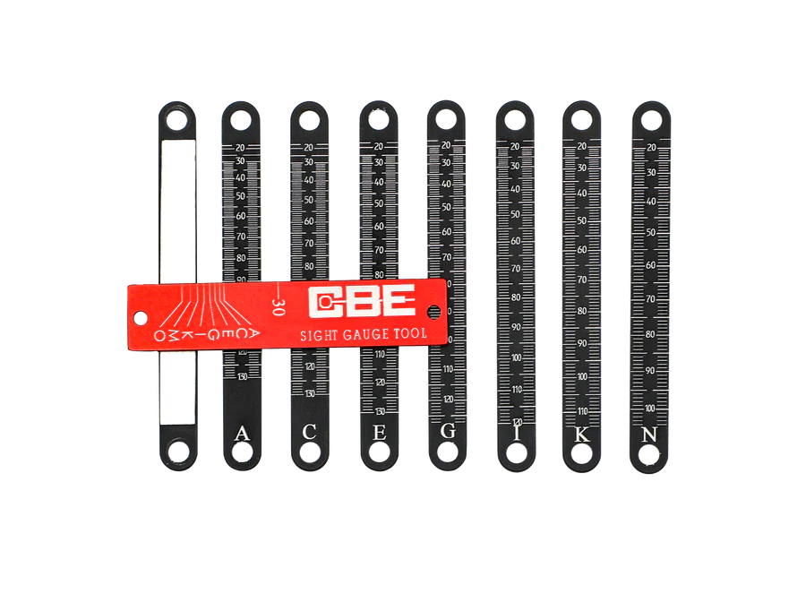 CBE Metal Sight Scale Kit A-O
