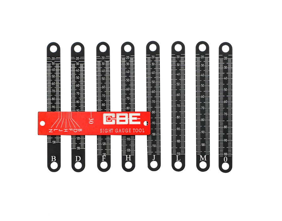 CBE Metal Sight Scale Kit A-O