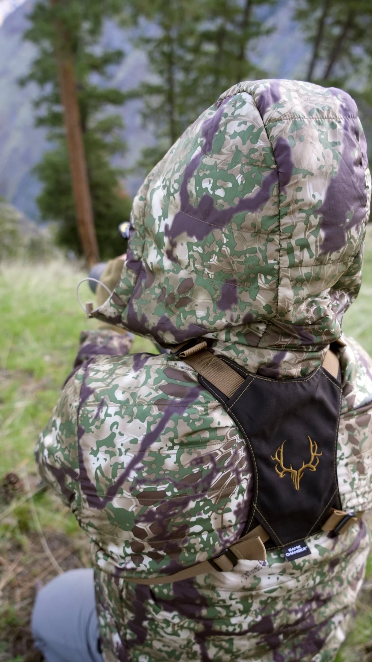 Muley Freak Game Changer Bino Harness - Back View