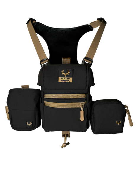 Muley Freak Game Changer Bino Harness - Black/Tan