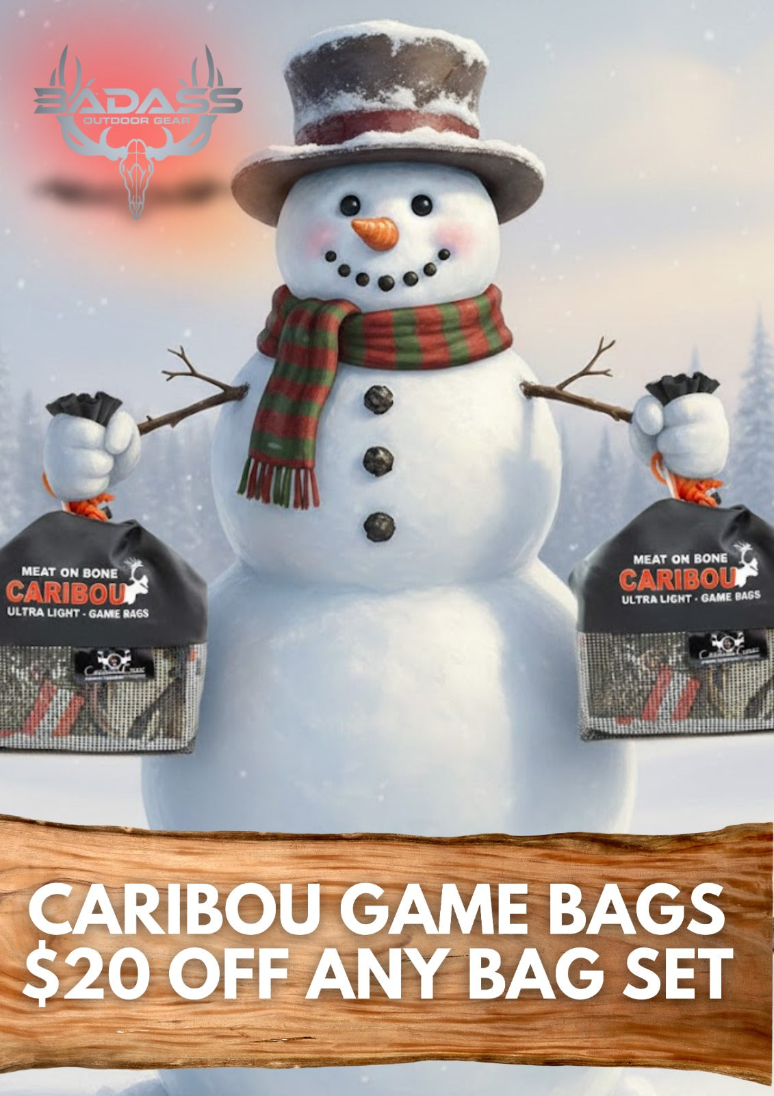 $20 OFF Caribou Game Bag Sets