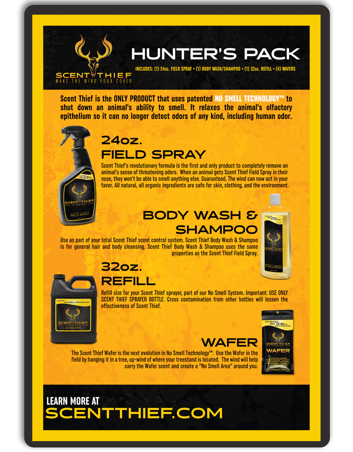 Scent Thief Hunters pack