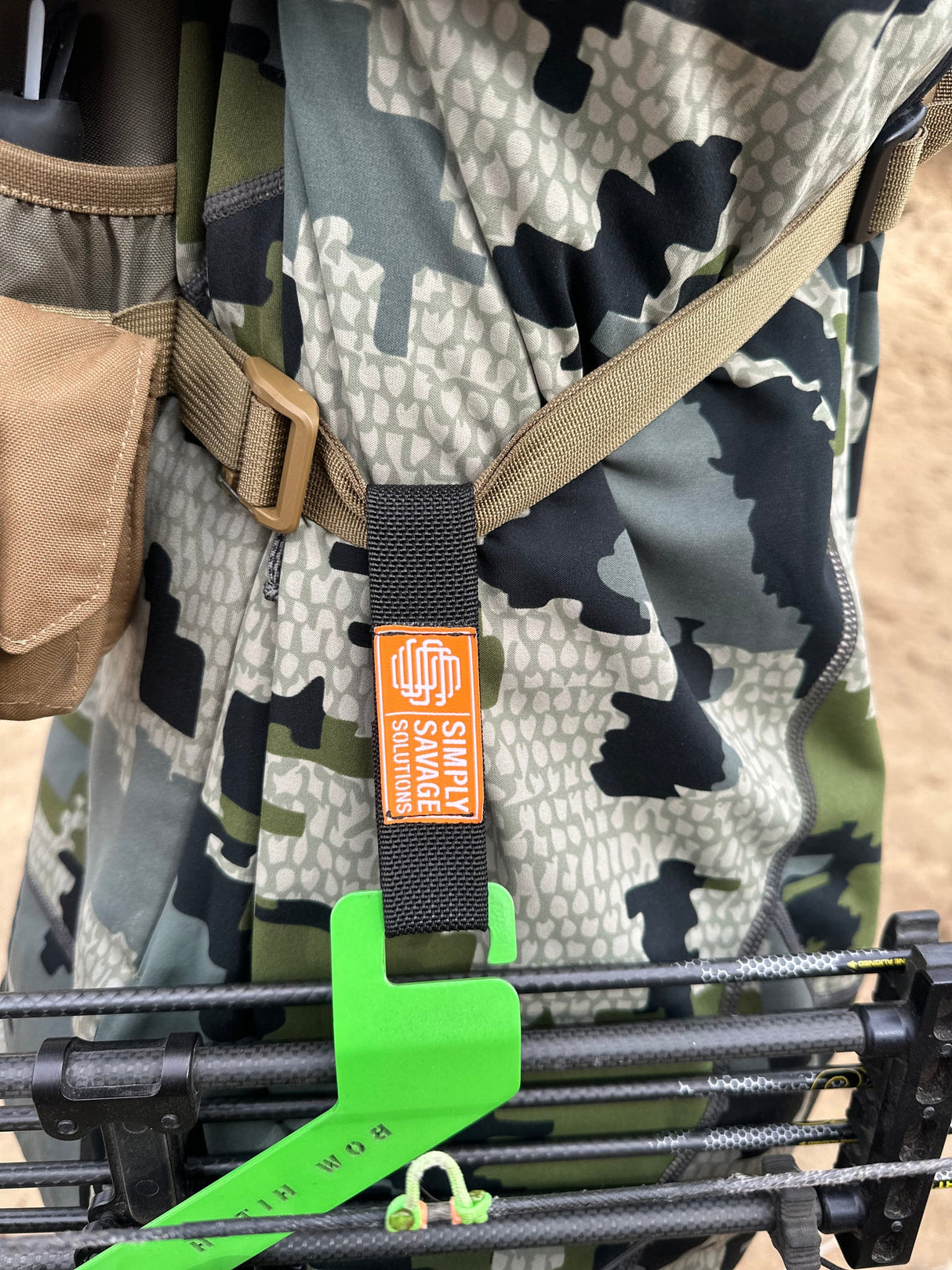 The Bow Hitch Bino Strap