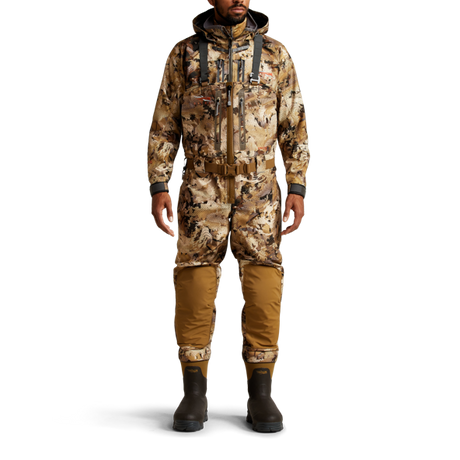 Sitka Delta Zip Wader Front View - sitka waders