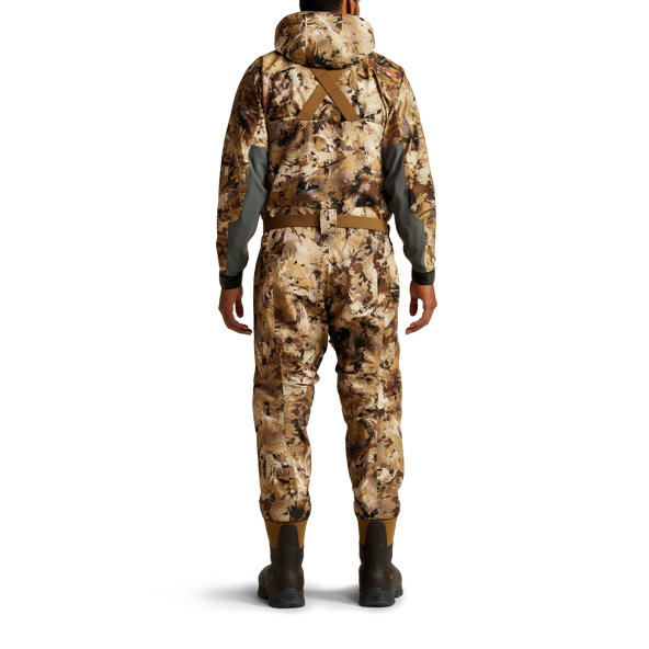 Sitka Waders - Sitka Delta Zip Wader Back View