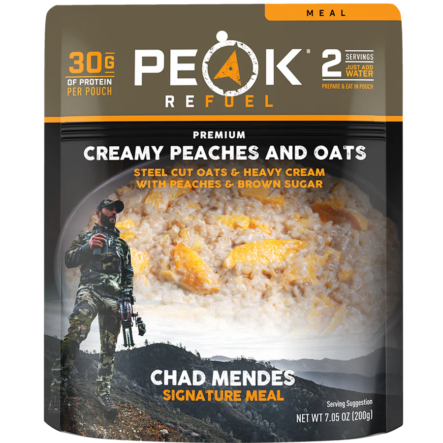 Peak Refuel Peaches & Cream Oatmeal