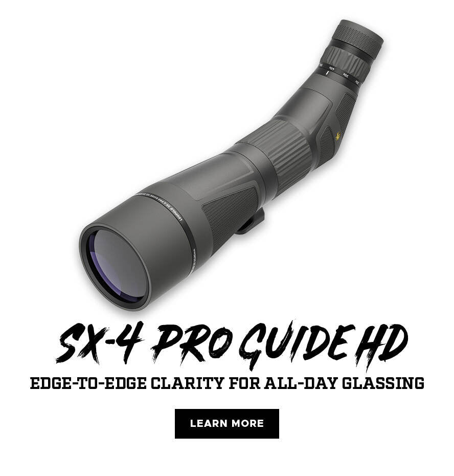 Leupold SX-4 Pro Guide HD Gen 2 15-45x65 Angled