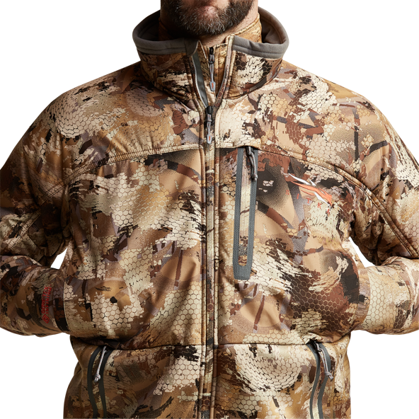 Sitka Duck Oven Jacket Two Hand Pockets