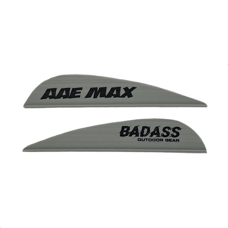 AAE Max Stealth Custom Fletchings - AAE Max Stealth / Gray Color