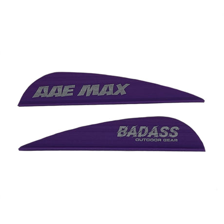AAE Max Stealth Custom Fletchings - AAE Max Stealth / Purple Color