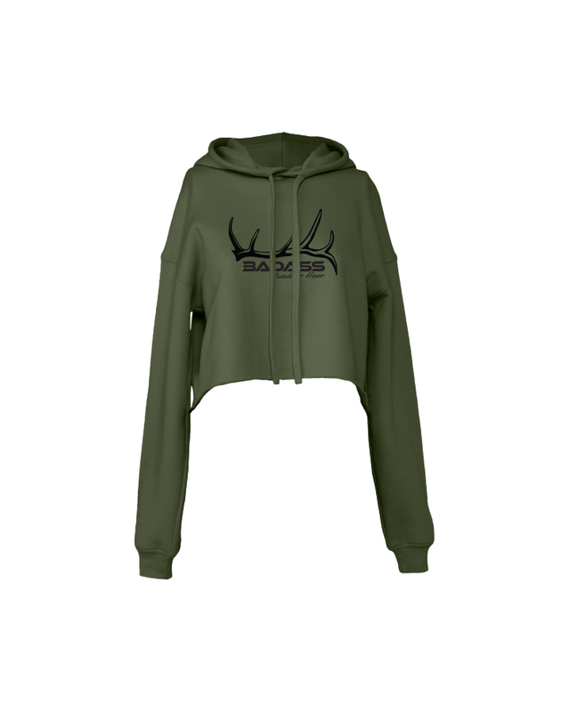 Badass Outdoor Gear Ladies Cropped Hoodie
