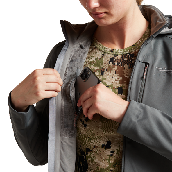 Sitka Women's Jetstream Jacket Lead Inside Chest Pocket