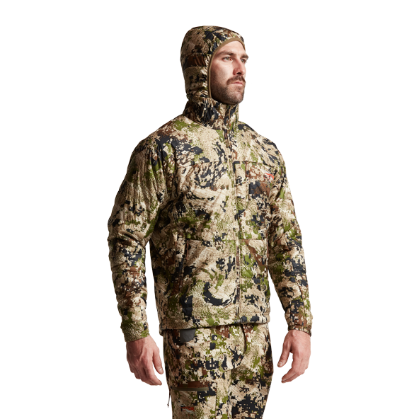 Sitka Kelvin Aerolite Jacket Optifade Subalpine Side View