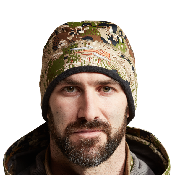 hunting camo beanie