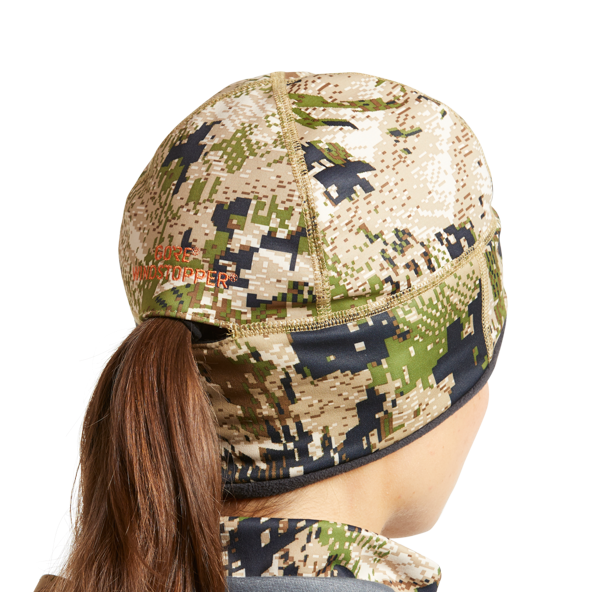 hunting camo beanie