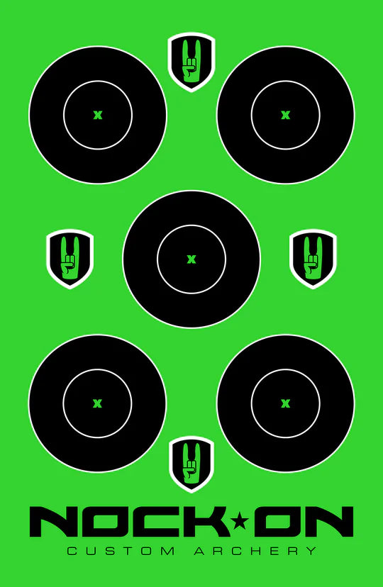 Nock On Self Mending Targets