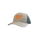 Badass Outdoor Gear Through the Antler Trucker Hats Orange Color