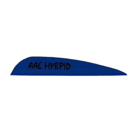 AAE Hybrid 23 Badass OG Fletchings - Blue No Logo Vanes