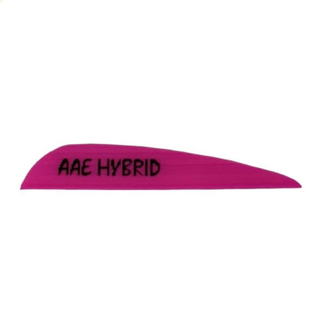 AAE Hybrid 23 Badass OG Fletchings - Pink No Logo Vanes
