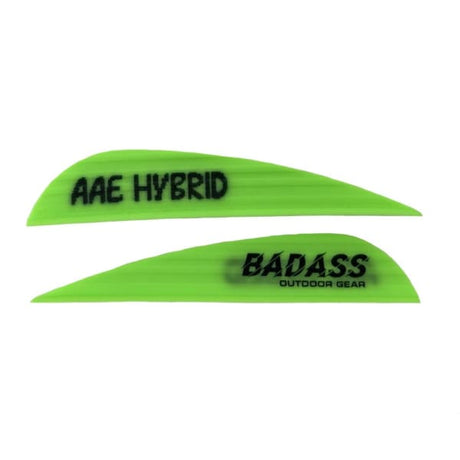 AAE Hybrid 26 Badass OG Fletchings - Green Vanes