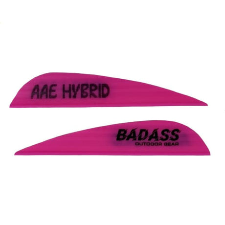 AAE Hybrid 26 Badass OG Fletchings - Pink Vanes