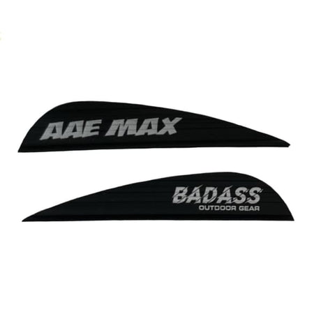 AAE Max Stealth Custom Fletchings - AAE Max Stealth / Black Color