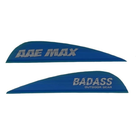 AAE Max Stealth Custom Fletchings - AAE Max Stealth / Blue Color