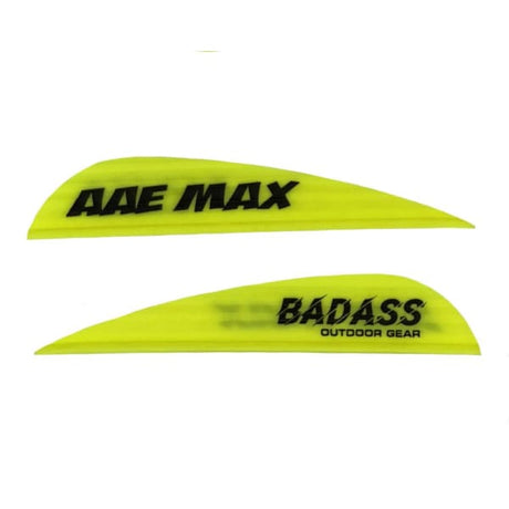 AAE Max Stealth Custom Fletchings - AAE Max Stealth / Yellow Color