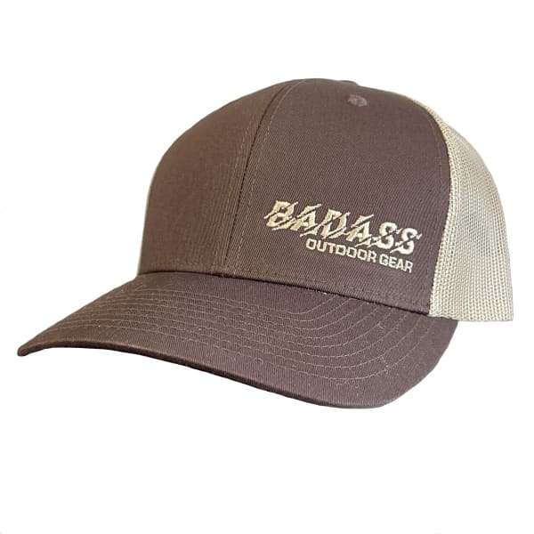 Badass Outdoor Gear New Side Panel Logo Snap Back Trucker