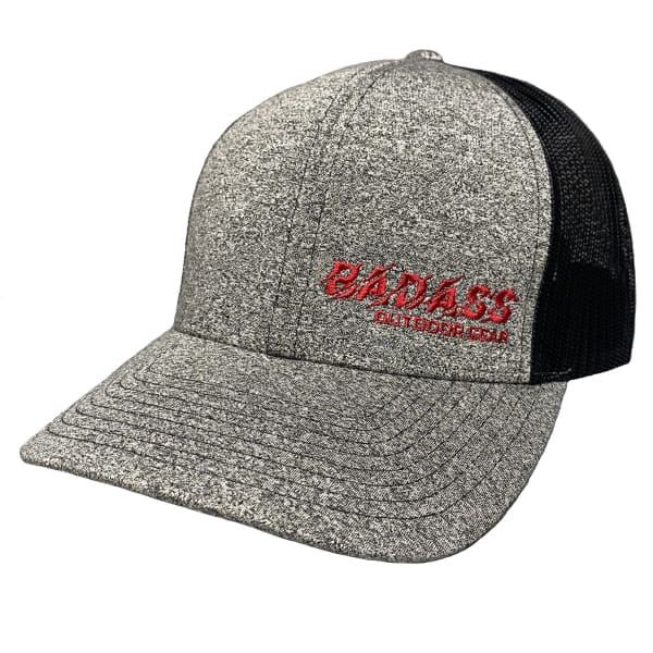 Badass Outdoor Gear New Side Panel Logo Snap Back Trucker