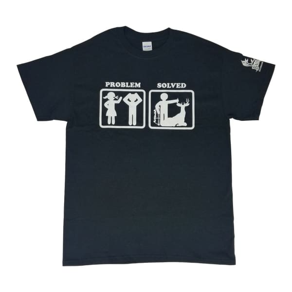 Badass Outdoor Gear Problem Solved Funny T-Shirt - Medium -