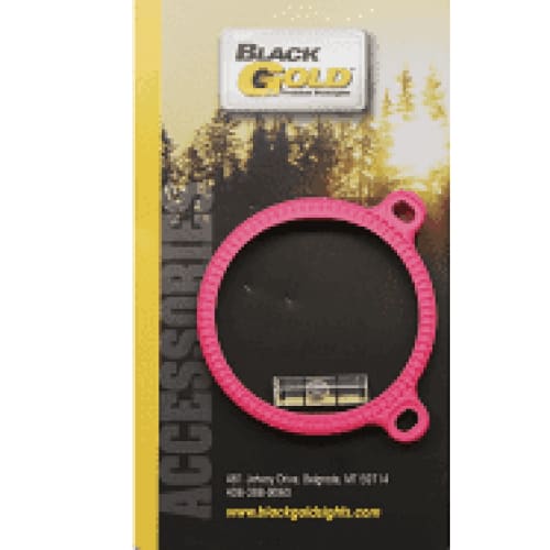 Black Gold Sight Ring W/Level - Pink / 1 3/4 - ARCHERY