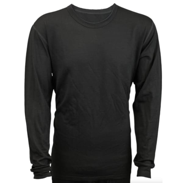 Core 4 Element Merino Crew - Black / X Large - CLOTHING