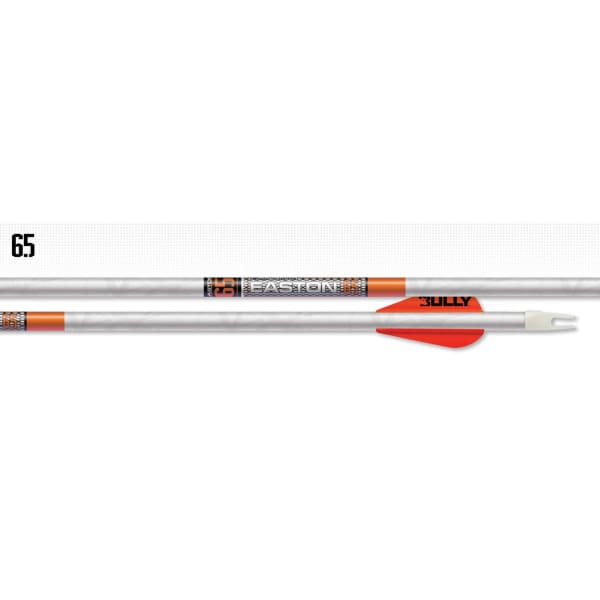 Easton 6.5MM Whiteout Arrows - 500 / Shafts Only / 12 -