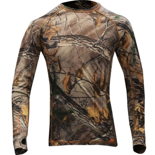 First Lite Women’s Lupine Crew - Realtree XTRA / Medium -
