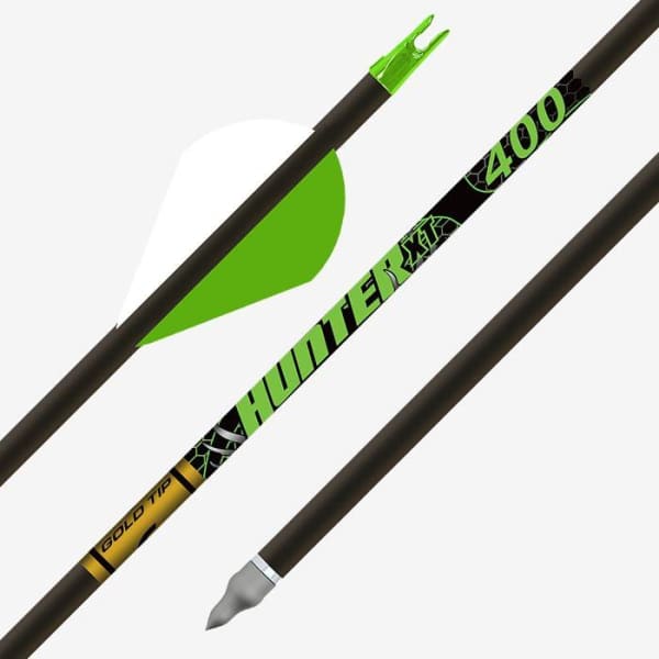 Gold Tip Hunter XT - 500 / Fletched (Colors may vary) / 1 -