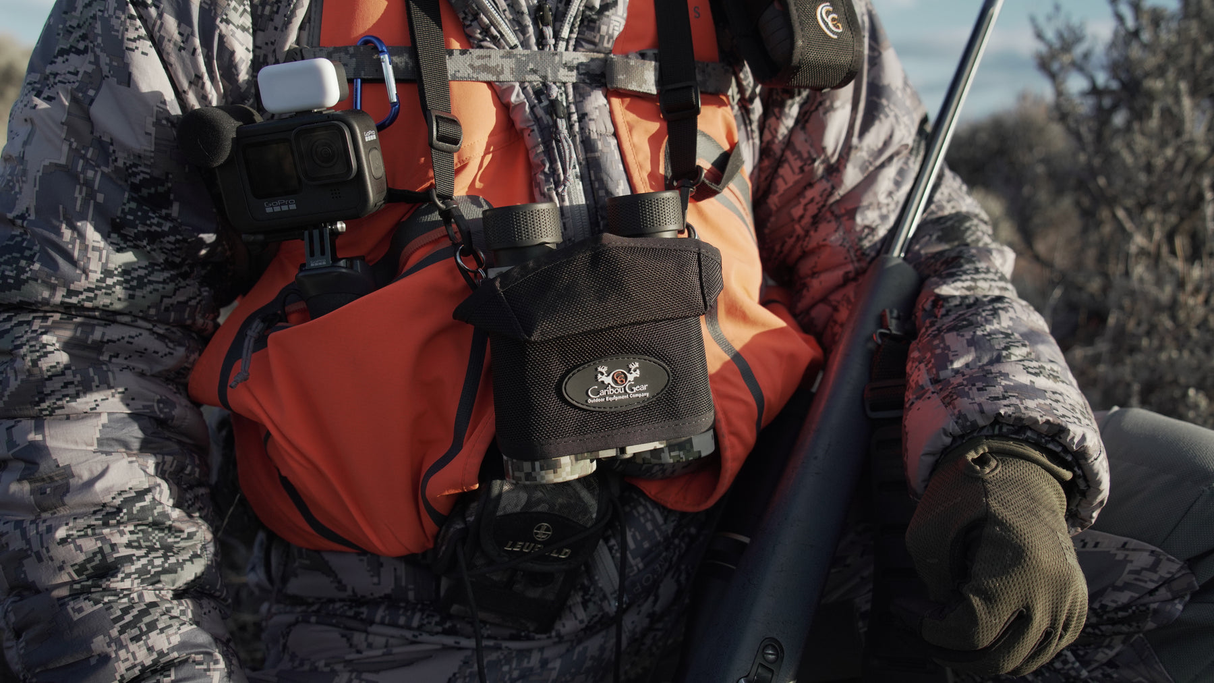 Caribou Gear Bino Extreme Weather Cover and Harness Set
