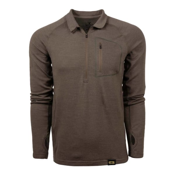 King’s Camo XKG Foundation 260 Merino 1/4 Zip - Olive Drab