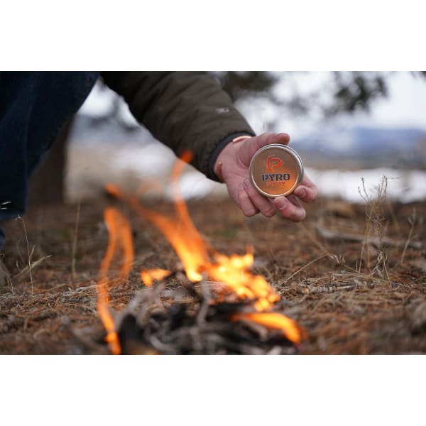 Pyro Putty 2 oz Can Waterproof Fire Starter - GEAR