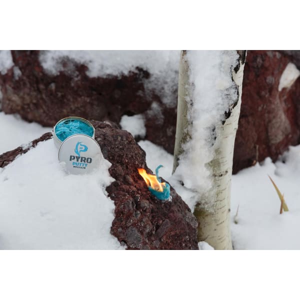 Pyro Putty 2 oz Can Waterproof Fire Starter - GEAR