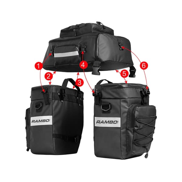 Rambo Triple Accessory Bag - GEAR