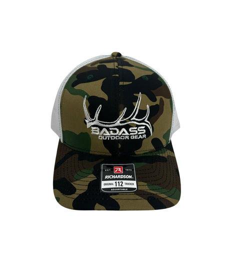 Badass Outdoor Gear Elk Shed Trucker Hat Multicam