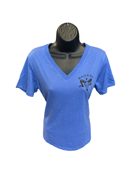 Badass Outdoor Gear Ladies Sheep Skull T-Shirt