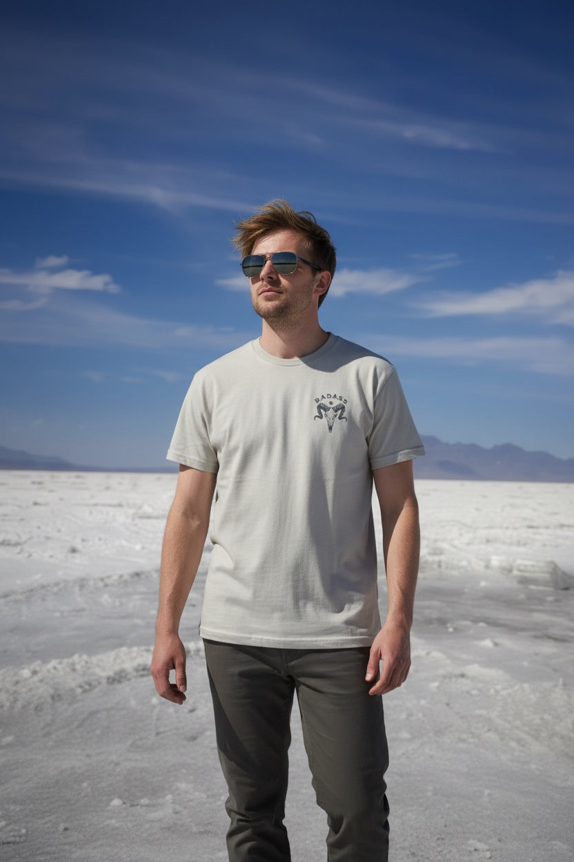 Badass OG Sheep Skull T-Shirt