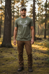 Badass OG Topo Antler T-Shirt
