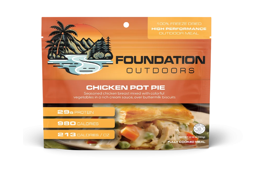Foundation Outdoors Chicken Pot Pie