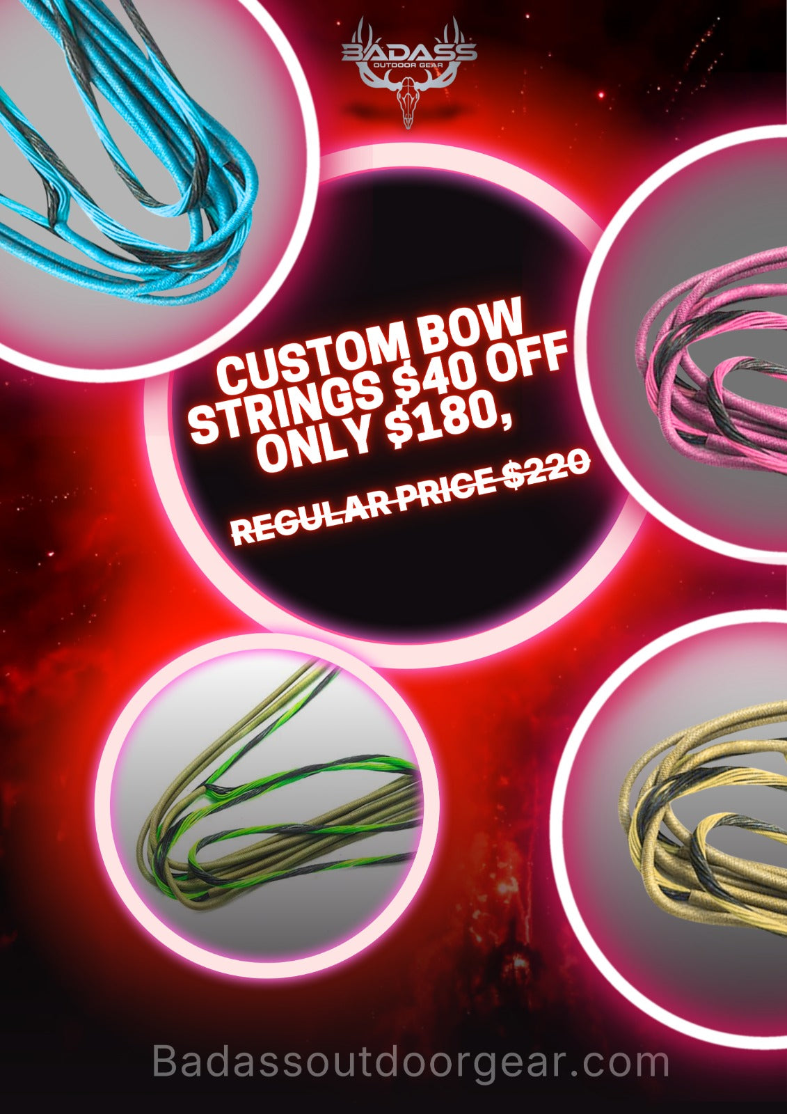 Custom Compound Bow Strings Gift Card