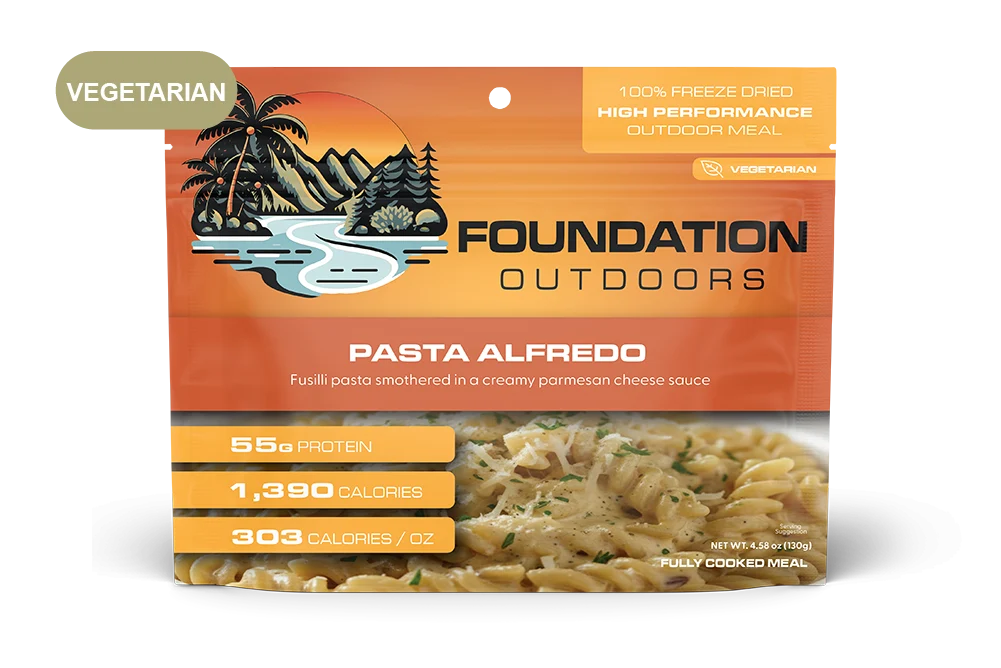 Foundation Outdoors Pasta Alfredo